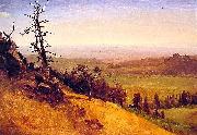 Albert Bierstadt Wasatch Mountains and Great Plains in distance, Nebraska Germany oil painting artist